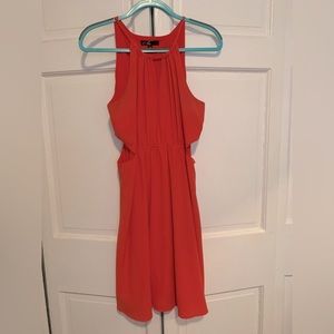 C Luce red dress size large